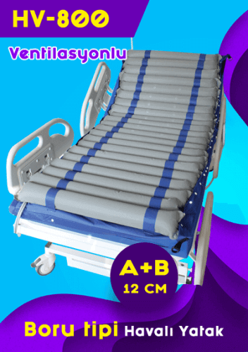 Boru Tipi Havalı Yatak A+B 12 Cm